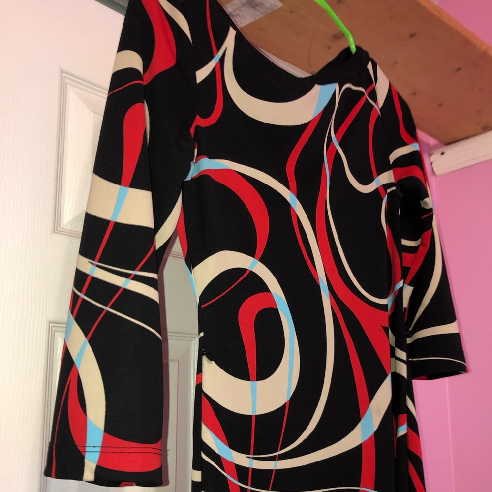 Colored dress